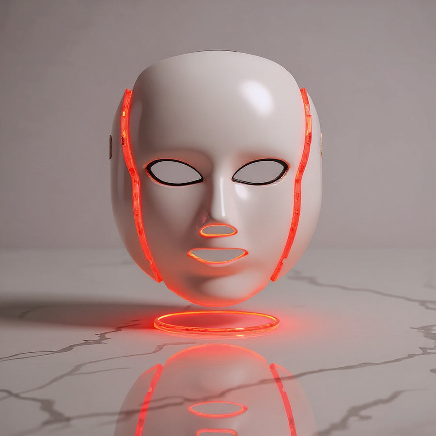 Glowray™ 7-Color LED Light Therapy Mask — Face & Neck