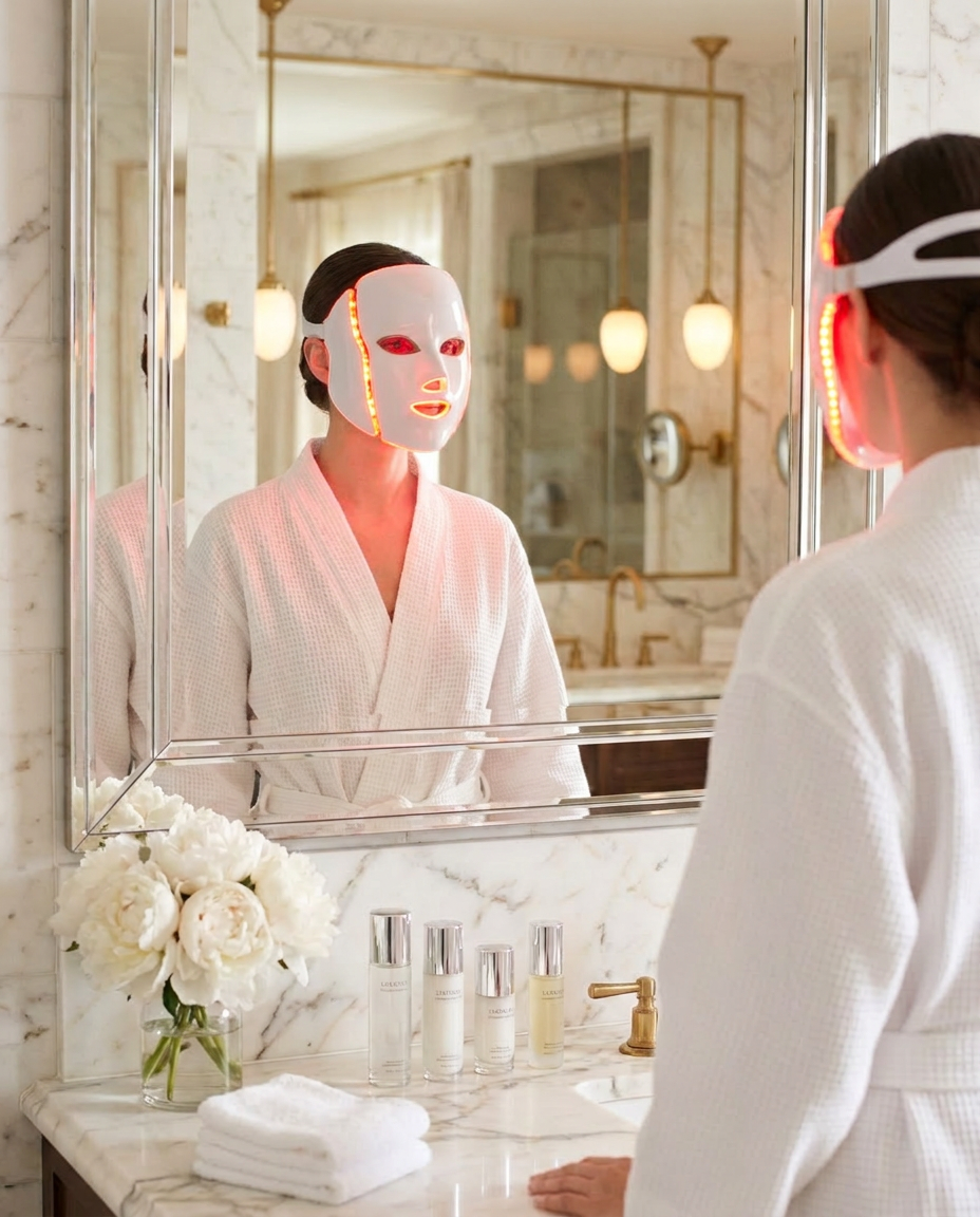 Glowray™ 7-Color LED Light Therapy Mask — Face & Neck